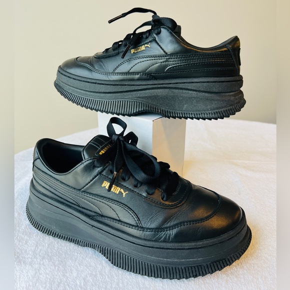 Puma Fenty Shoes - PUMA Deva 'Wavy Platform - Black'